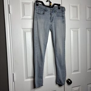 American Eagle Outfitters Jeggings Super Stretch Light Wash Size 6